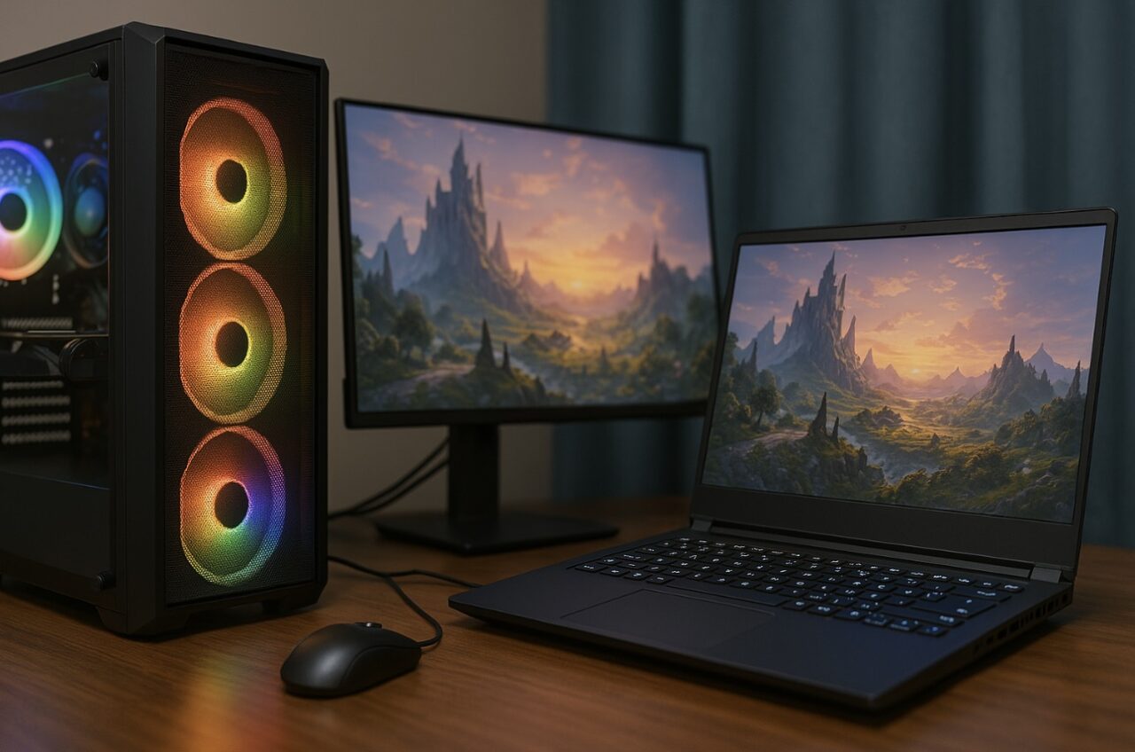 「デスクトップ型」と「ノート型」ゲーミングPCの選定ポイント